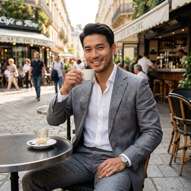 Suit nam phong cách JUN Việt Nam